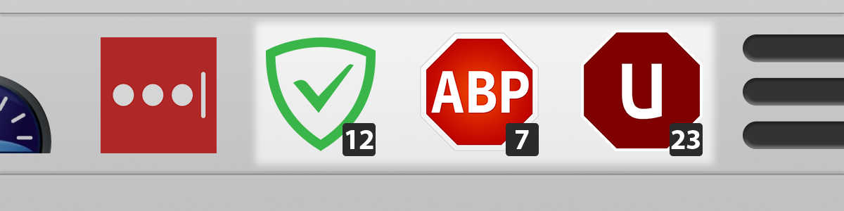 Ad blocking browser plug-ins