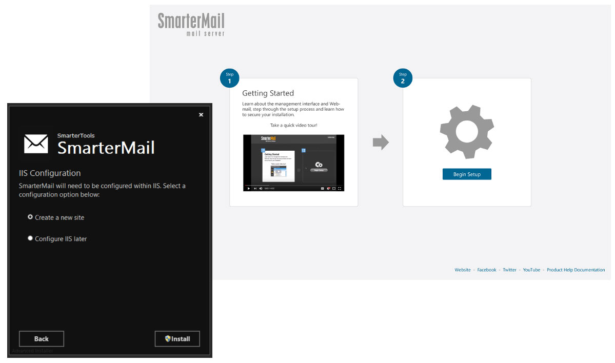 New SmarterMail 16 Installer