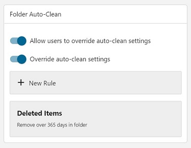 SmarterTools Folder Auto Clean for Domain Administrator