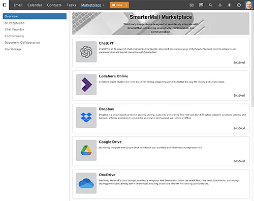 SmarterMail Marketplace image