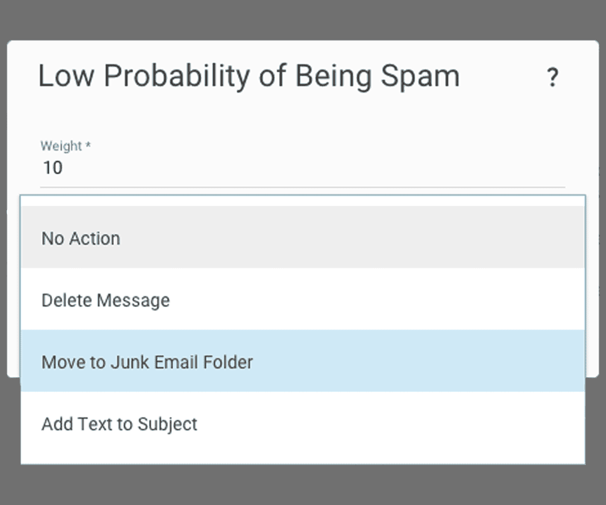 Email Server Command Line Antispam