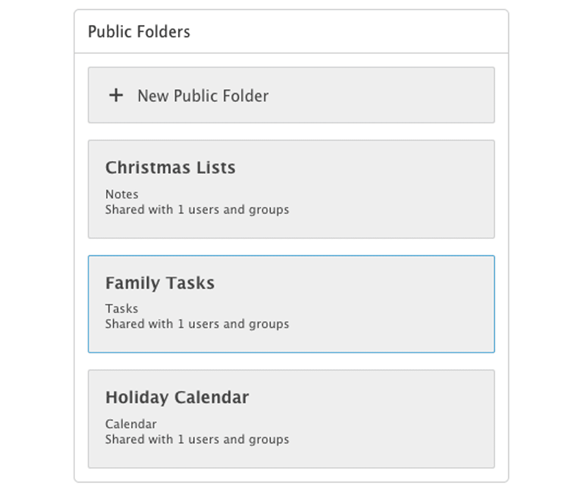 Mail Server Organizational Calendars