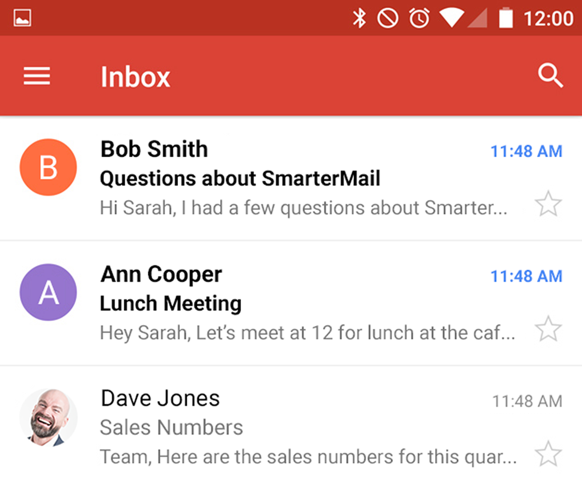 SmarterMail and Samsung Mail