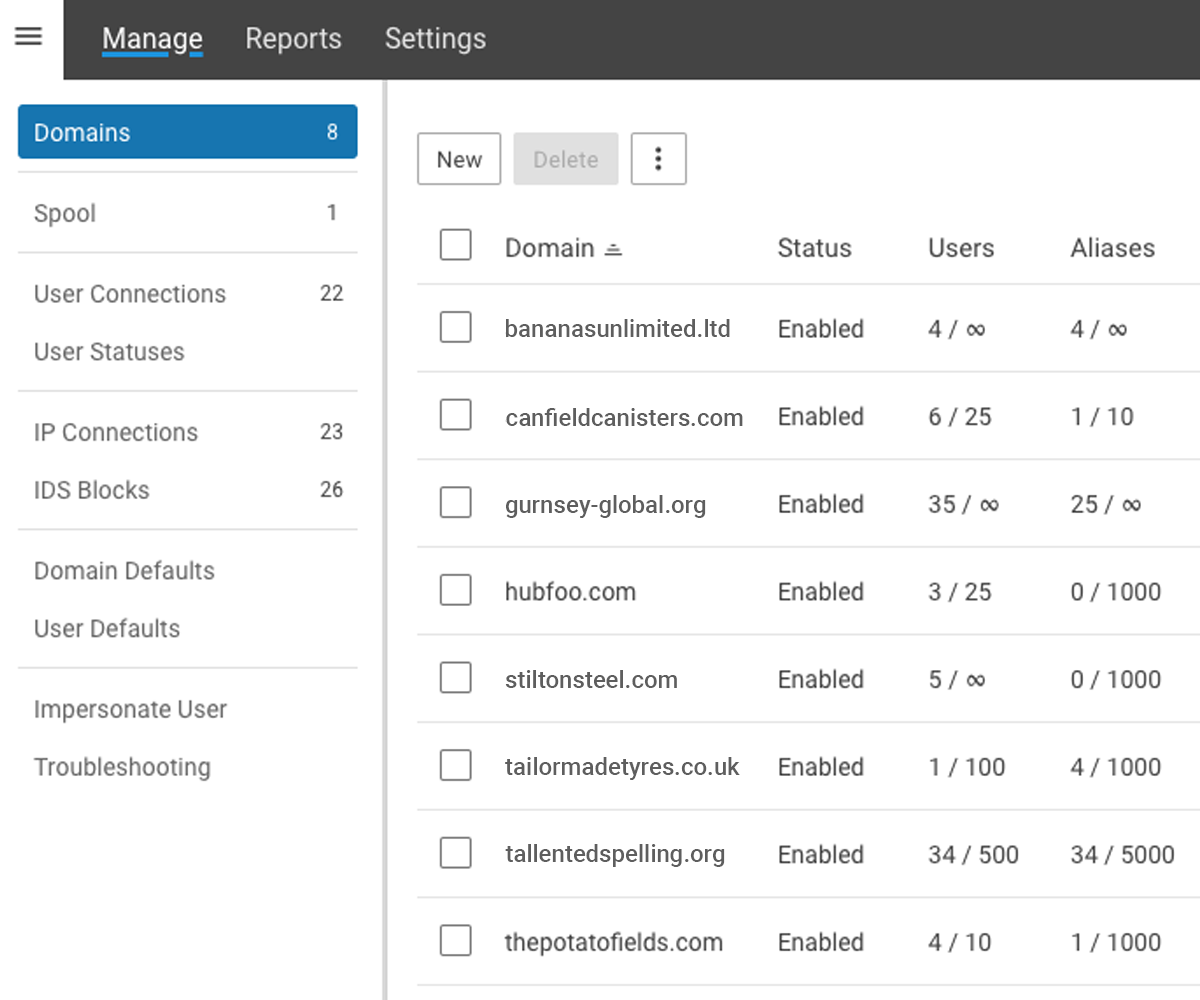 Multi Tenant Email Server