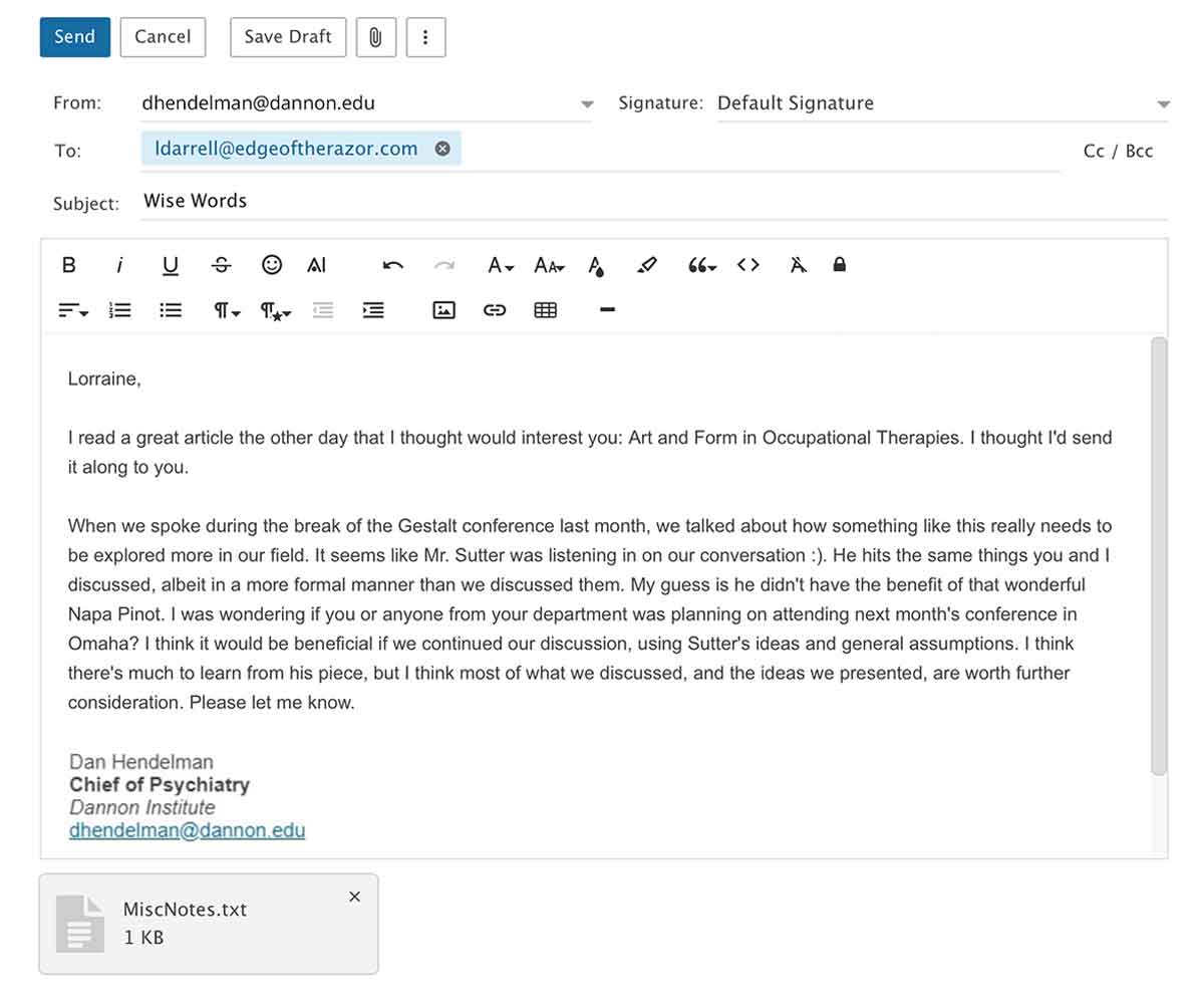 SmarterMail webmail client