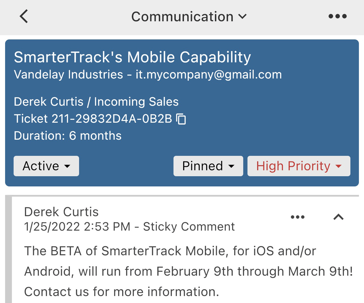 Mobile Capability