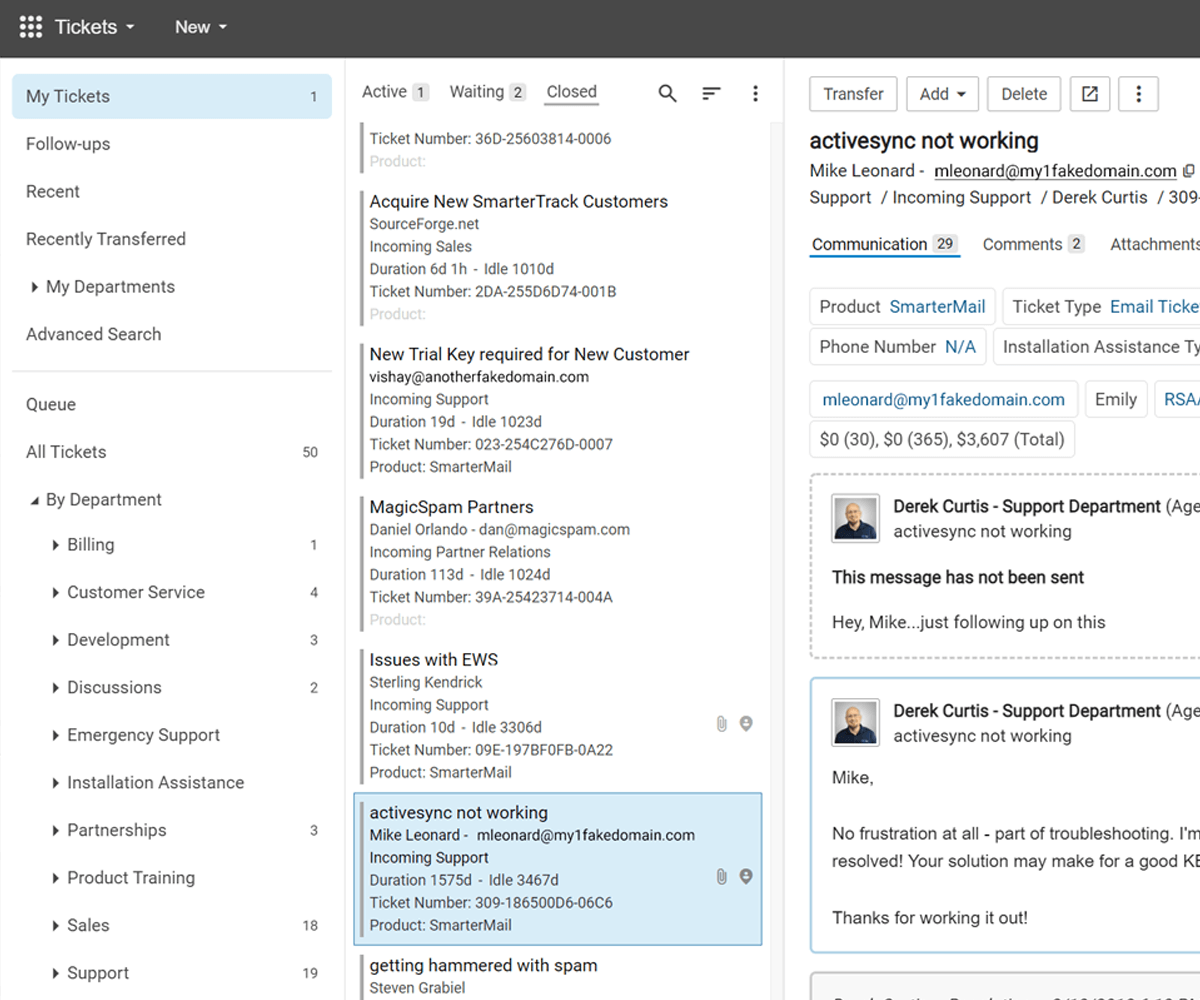 SmarterTrack screenshot SmarterTrack screenshot